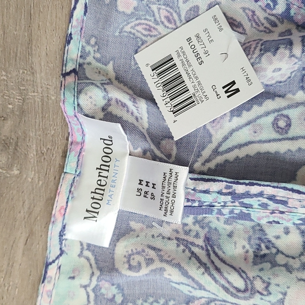 NEW sizeM Motherhood Maternity top - Picture 3 of 3